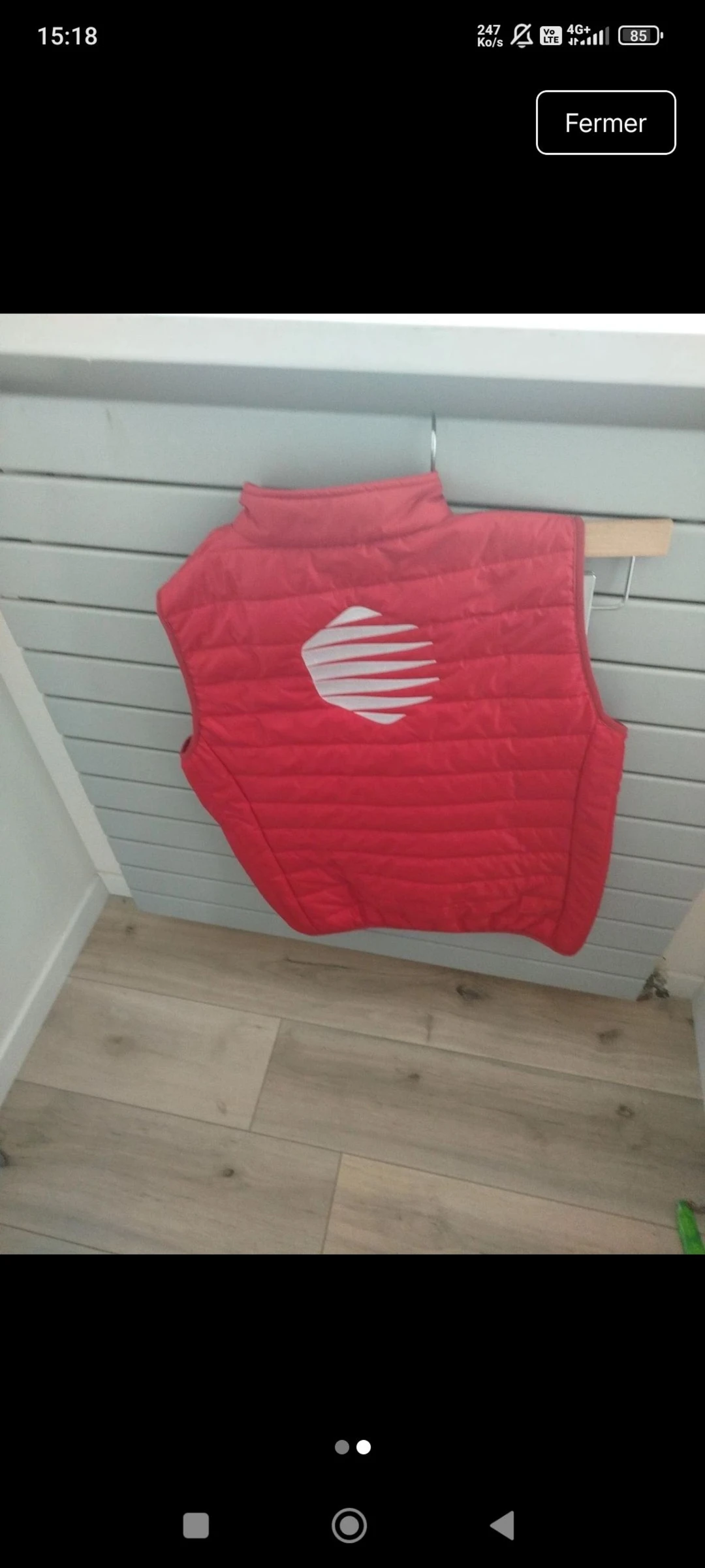 Veste sans manche 